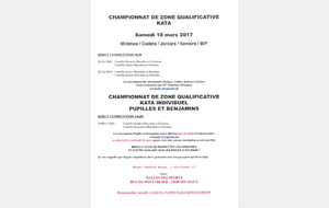 Championnat de Zone Qualificative Kata