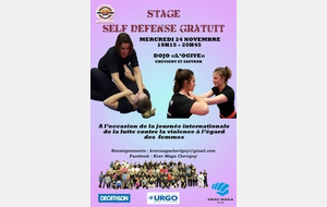 Stage gratuit de Self Defense