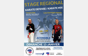 Stage Régional