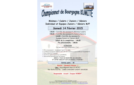 Championnats de Bourgogne Kumité